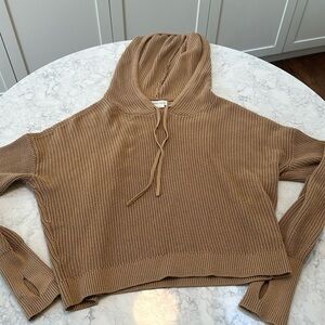 Lovers + friends cropped hoodie